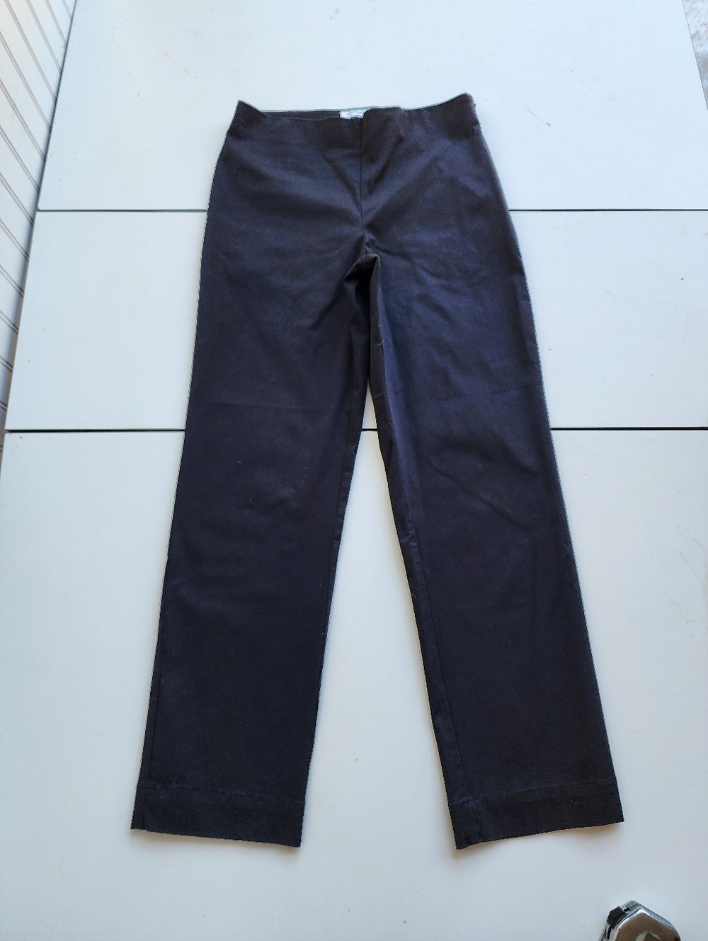 Carolyn Donnelly Dress Pants Women The Edit Straight Leg Trousers Black Sz 4